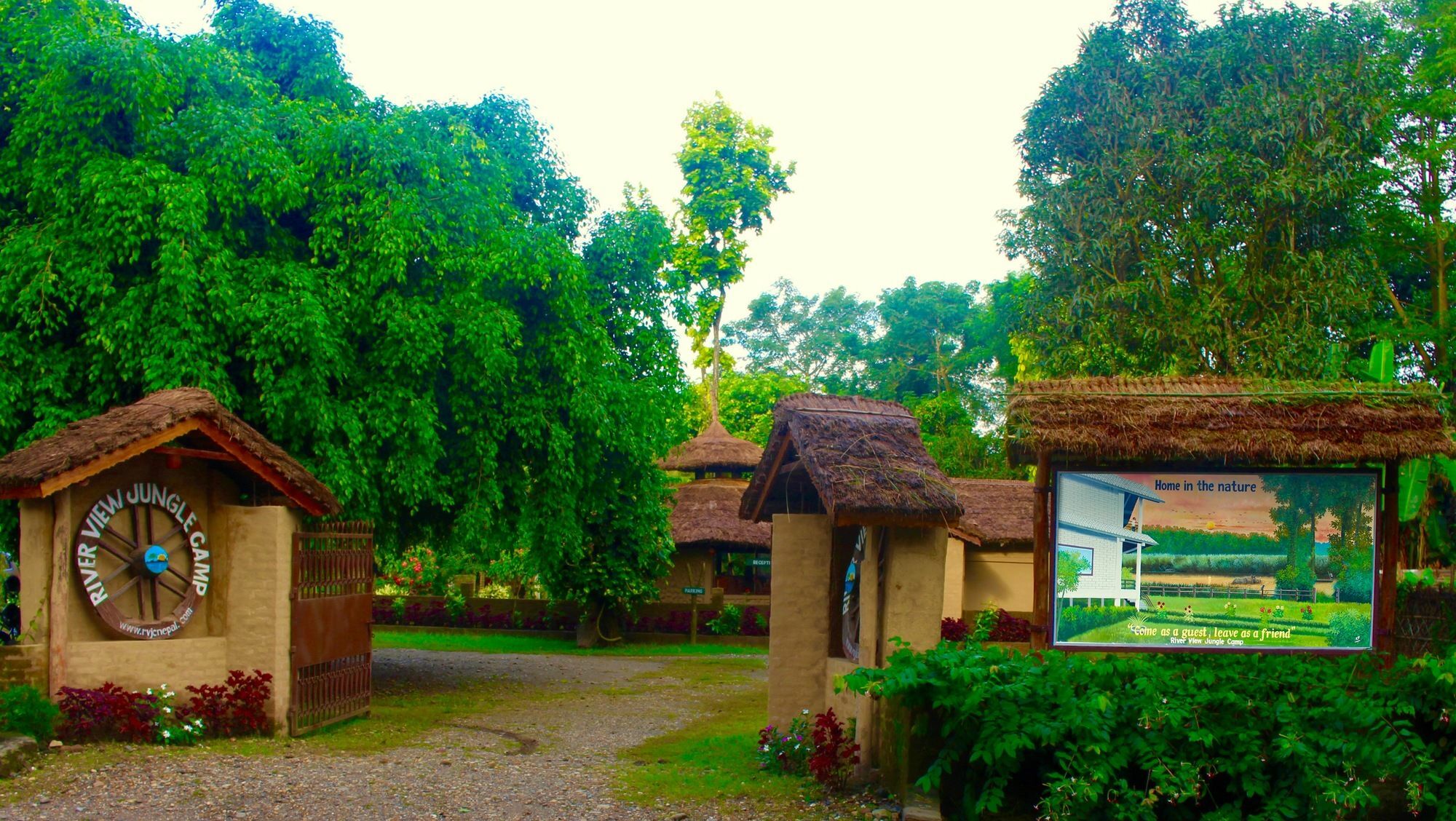River View Jungle Camp Sauraha Luaran gambar